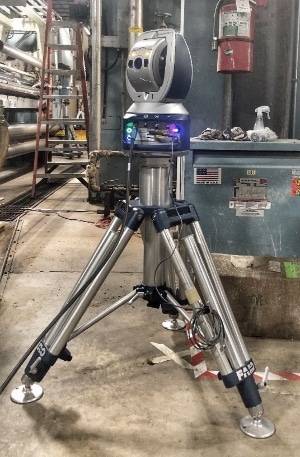 Figure 4. The Faro Laser Tracker.